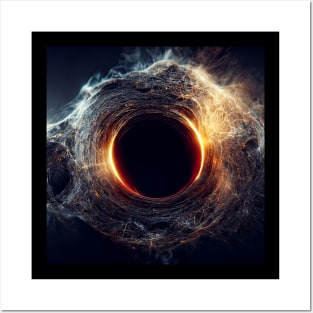 blackhole 2 abstract art Posters and Art